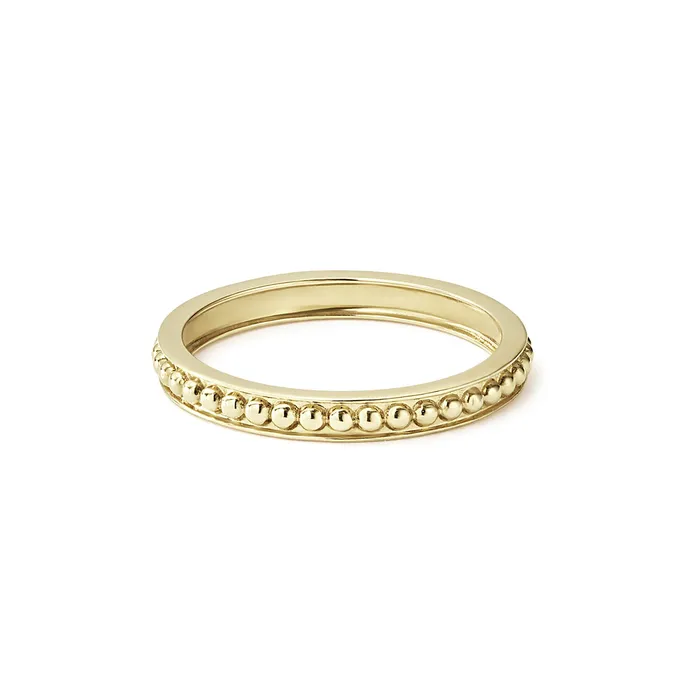 Lagos Rings Meridian 18K Gold Stacking Ring Lagos Rings Meridian 18K Gold Stacking Ring