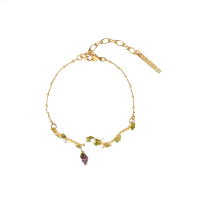 Les Nereides Bracelets Les Nereides Grapes And Amphora Fine Bracelet Les Nereides Bracelets Les Nereides Grapes And Amphora Fine Bracelet