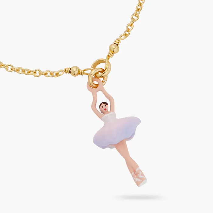 Les Nereides Bracelets Les Nereides Lilac And White Mini Ballerina Fine Bracelet Les Nereides Bracelets Les Nereides Lilac And White Mini Ballerina Fine Bracelet