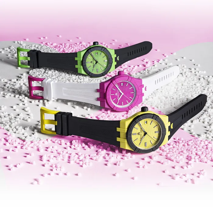 Maurice Lacroix Watches Maurice Lacroix Aikon Tide Quartz 40 mm Pink White Watch