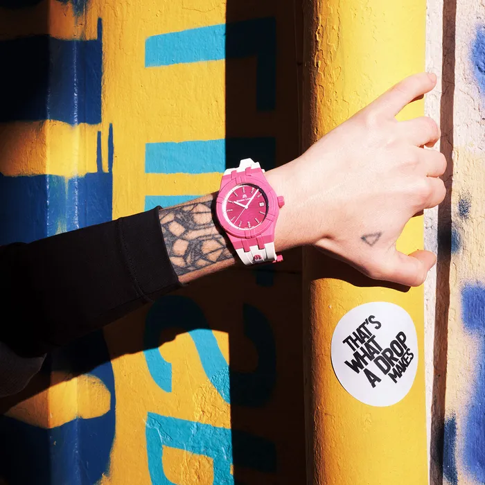 Maurice Lacroix Watches Maurice Lacroix Aikon Tide Quartz 40 mm Pink White Watch