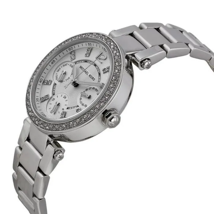 Michael Kors WomenS Parker Silver Watch Michael Kors Watches Michael Kors WomenS Parker Silver Watch Michael Kors Watches