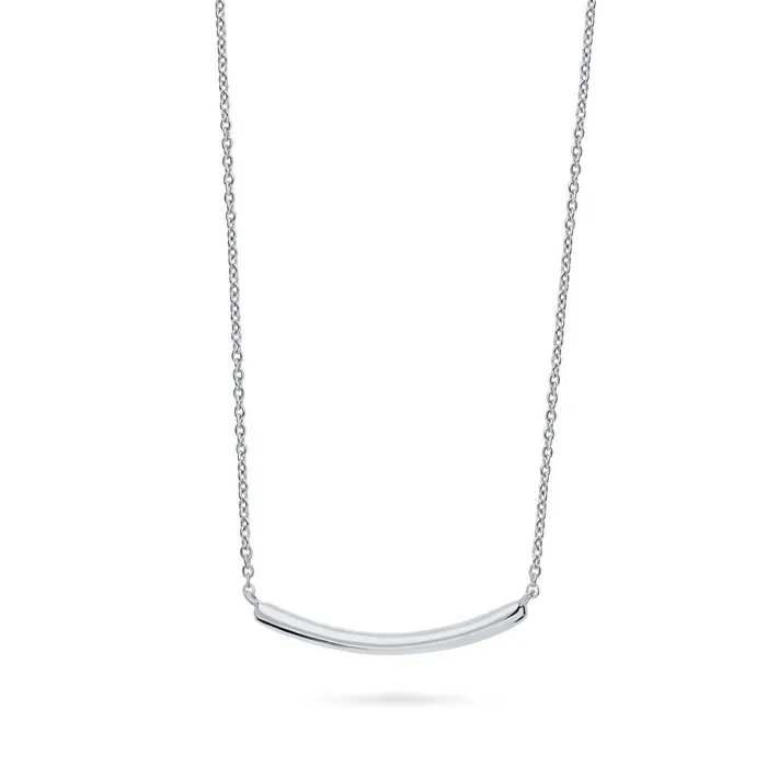 Necklaces BERRICLE Bar Necklace in Sterling Silver