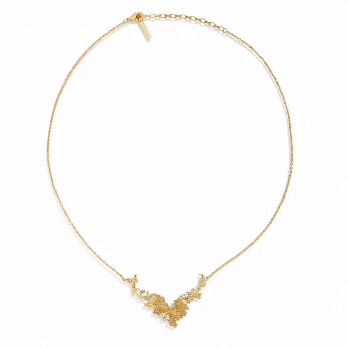 Necklaces Les Nereides Les Nereides Bee And Honeycomb Statement Necklace Necklaces Les Nereides Les Nereides Bee And Honeycomb Statement Necklace