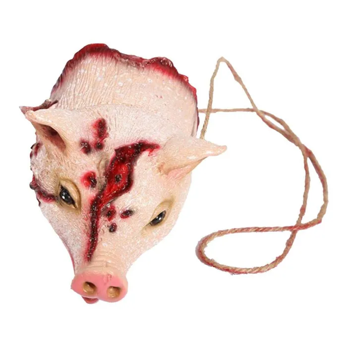 Necklaces LOOM TREE Halloween Hanging PVC Creepy Prank Tricky Prop Toy Party Decoration 13X8Cm Dropshipped via Social Commerce Network