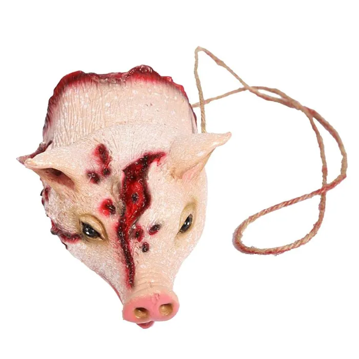 Necklaces LOOM TREE Halloween Hanging PVC Creepy Prank Tricky Prop Toy Party Decoration 13X8Cm Dropshipped via Social Commerce Network