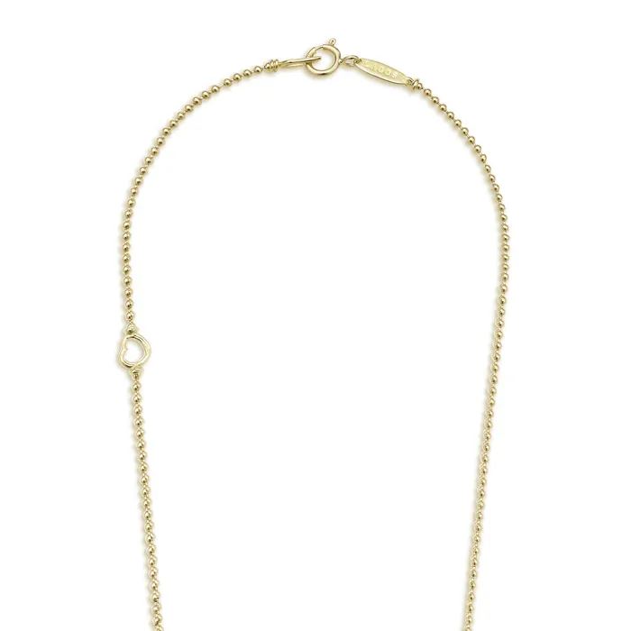 Necklaces Rare Wonders Petite 18K Gold Karat Pendant Necklace LAGOS Necklaces Rare Wonders Petite 18K Gold Karat Pendant Necklace LAGOS