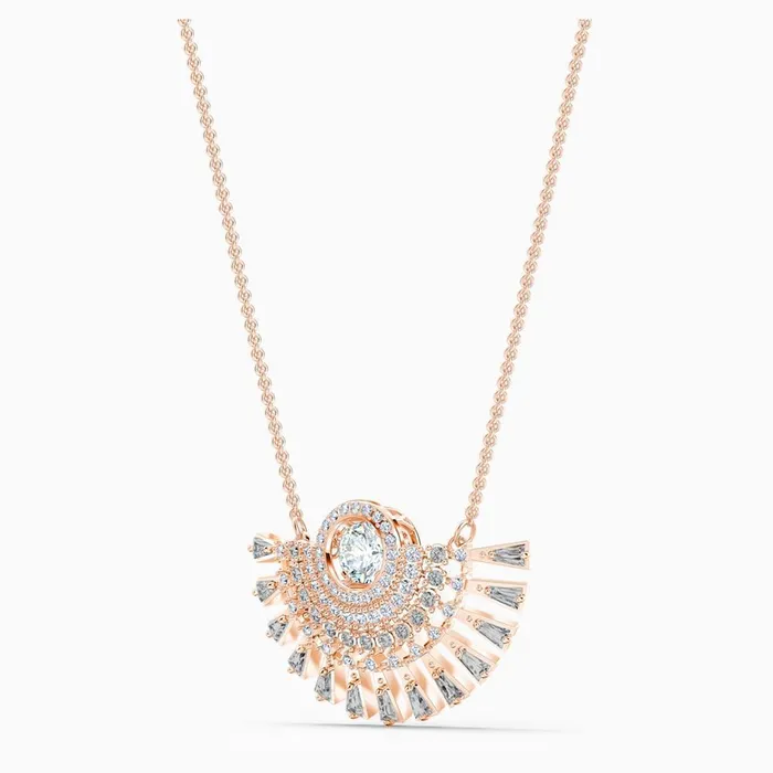 Necklaces Swarovski Swarovski Sparkling Dance Dial Up Necklace DarkMulticoloured Medium Necklaces Swarovski Swarovski Sparkling Dance Dial Up Necklace DarkMulticoloured Medium