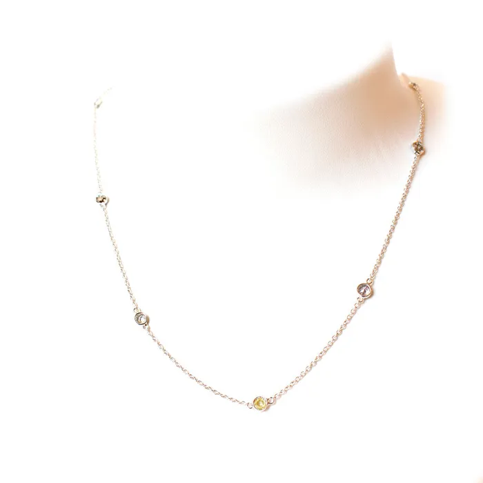 Ouzonian Necklace 18 Carat White Gold Ouzonian Necklaces