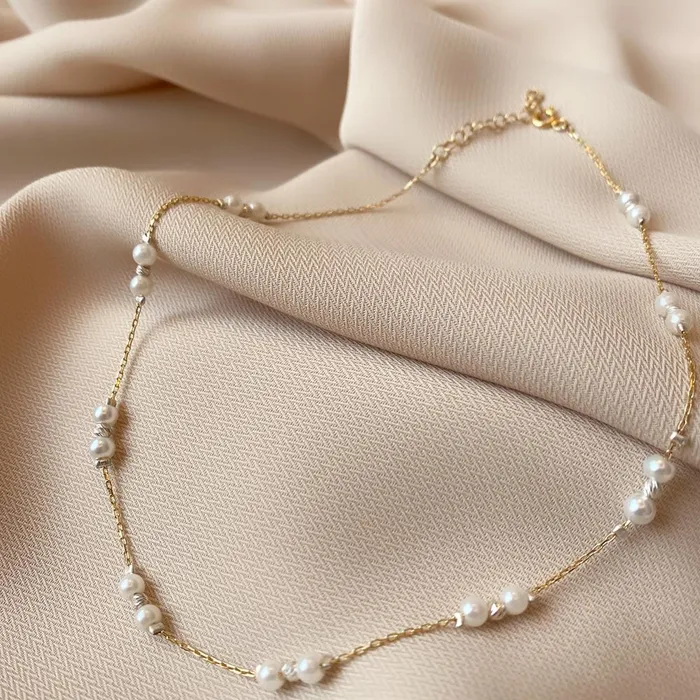 PreStyled Sets Chato Chato Pearly Choker Gold