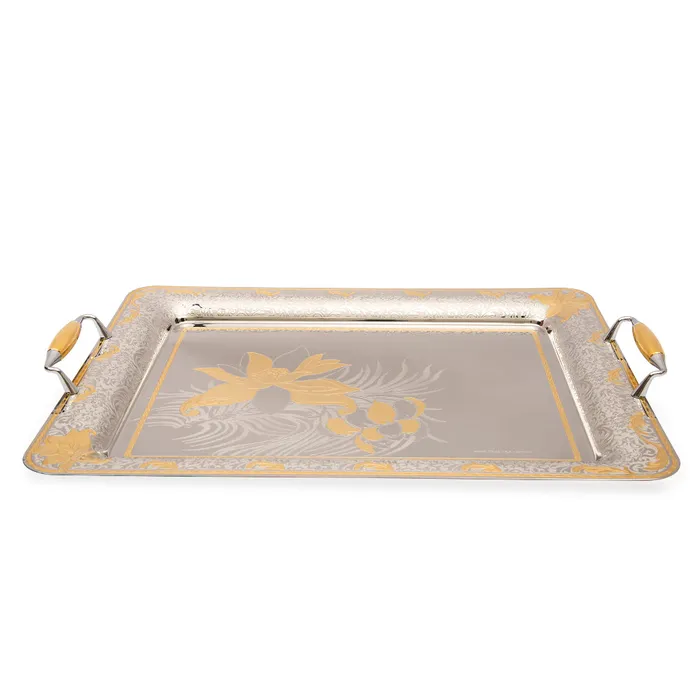 PreStyled Sets Tresors Ninfea Gold Rectangular Tray Tresors