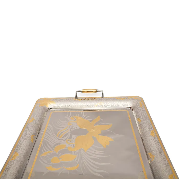 PreStyled Sets Tresors Ninfea Gold Rectangular Tray Tresors PreStyled Sets Tresors Ninfea Gold Rectangular Tray Tresors