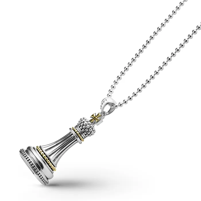 Rare Wonders TwoTone King Pendant Necklace LAGOS Necklaces Rare Wonders TwoTone King Pendant Necklace LAGOS Necklaces