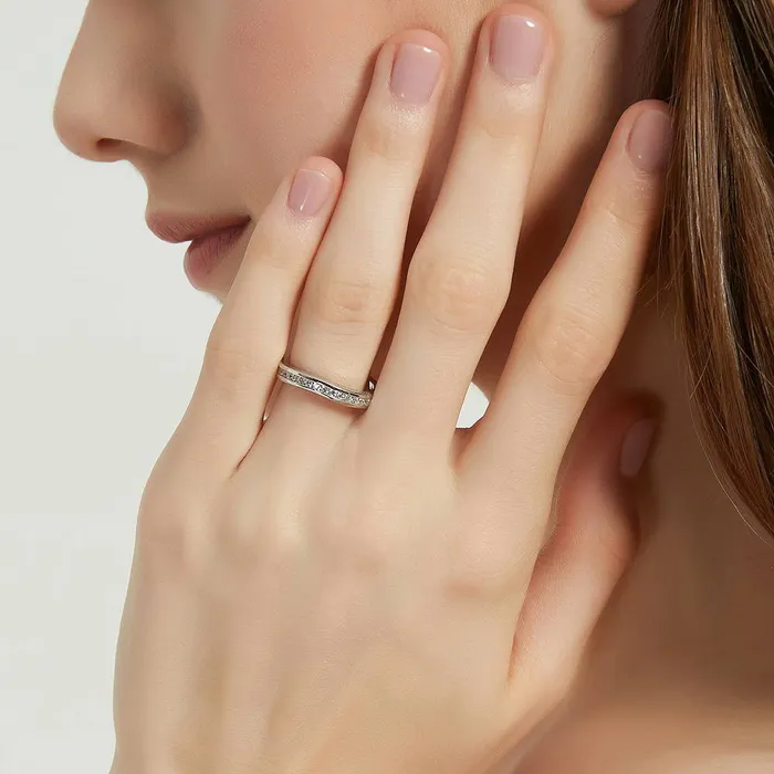 Rings BERRICLE 3Stone 15ct Cushion CZ Ring Set in Sterling Silver
