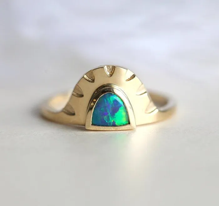 Rings dreamofopal Darlene Sunrise Ring