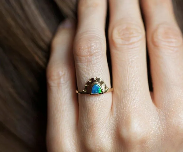 Rings dreamofopal Darlene Sunrise Ring