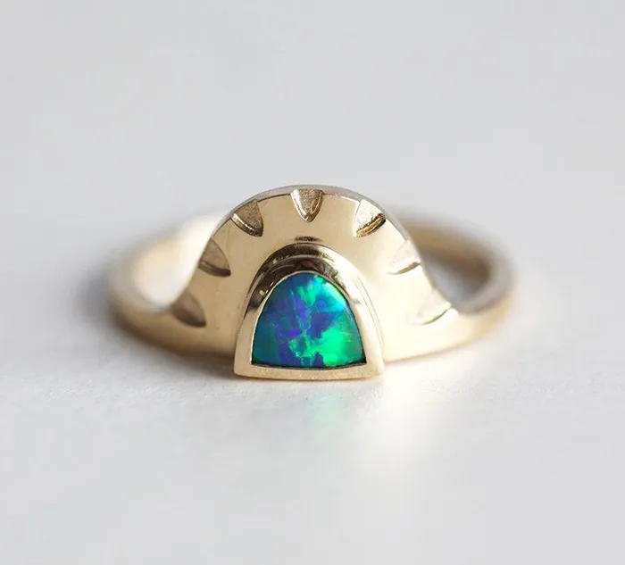 Rings dreamofopal Darlene Sunrise Ring