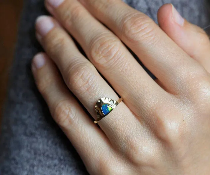 Rings dreamofopal Darlene Sunrise Ring