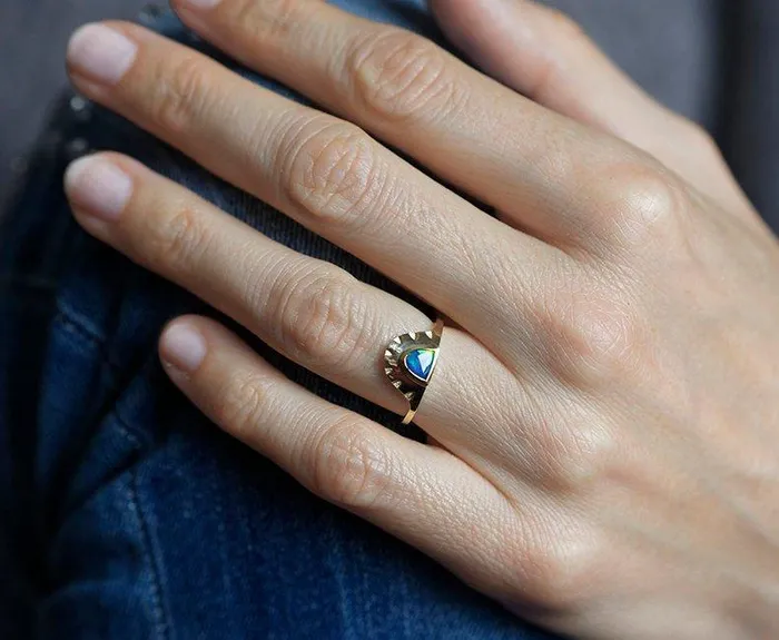 Rings dreamofopal Darlene Sunrise Ring