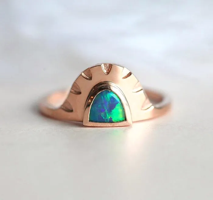 Rings dreamofopal Darlene Sunrise Ring