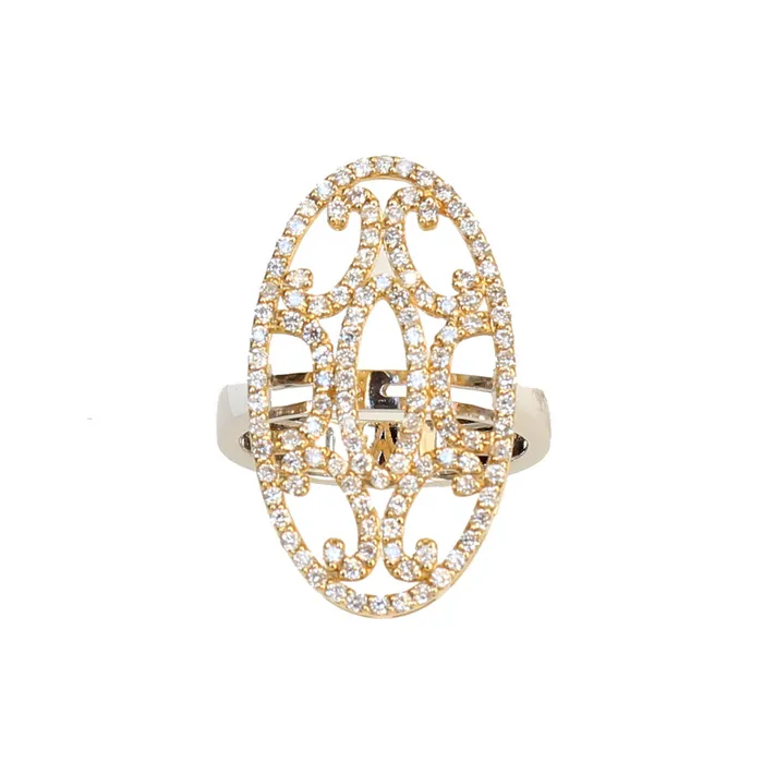 Rings Korloff Korloff Bi Ring With Diamonds Size 65