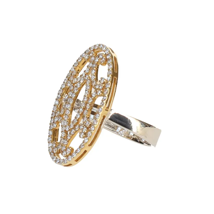 Rings Korloff Korloff Bi Ring With Diamonds Size 65 Rings Korloff Korloff Bi Ring With Diamonds Size 65
