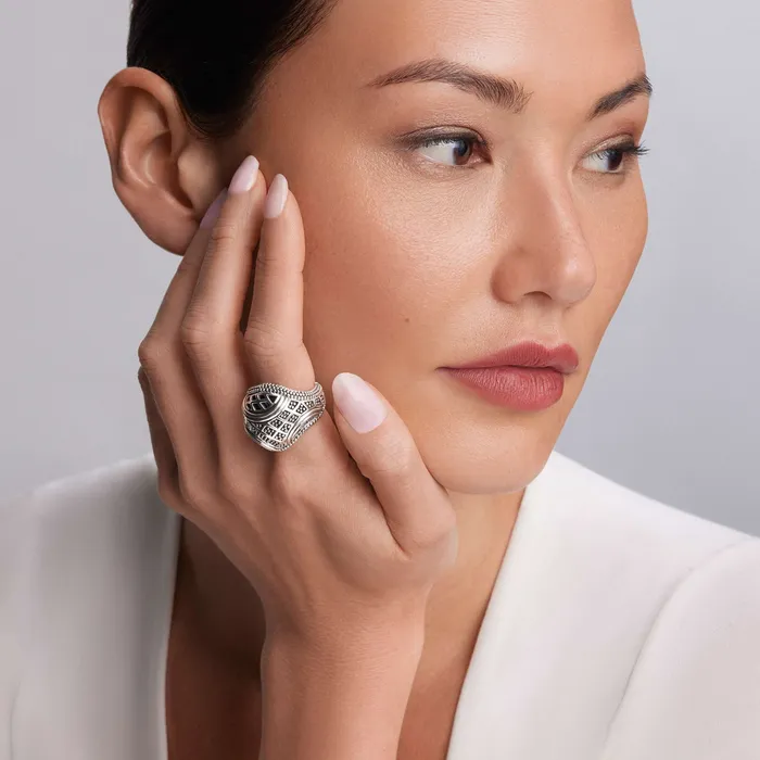 Rings Lagos Keep Memory Alive Caviar Statement Ring
