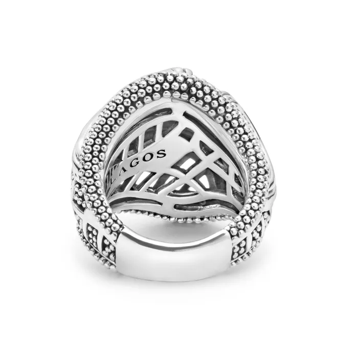 Rings Lagos Keep Memory Alive Caviar Statement Ring