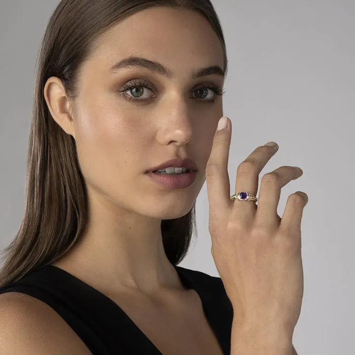 Rings LAGOS Rittenhouse Amethyst Ring Rings LAGOS Rittenhouse Amethyst Ring