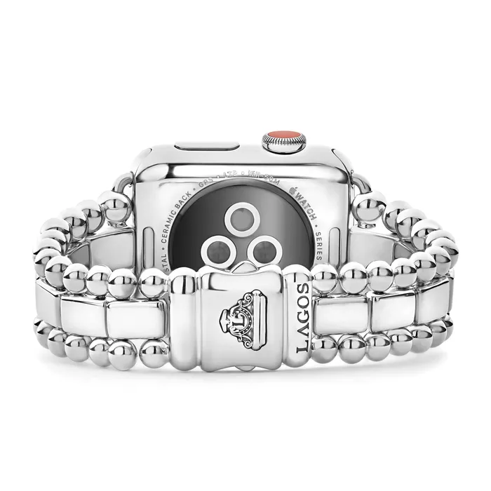 Smart Caviar Sterling Silver Watch Bracelet3845mm Lagos Bracelets Smart Caviar Sterling Silver Watch Bracelet3845mm Lagos Bracelets