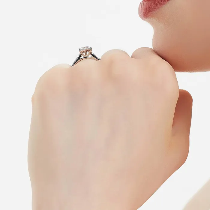 Solitaire 125ct CZ Ring in Sterling Silver BERRICLE Rings