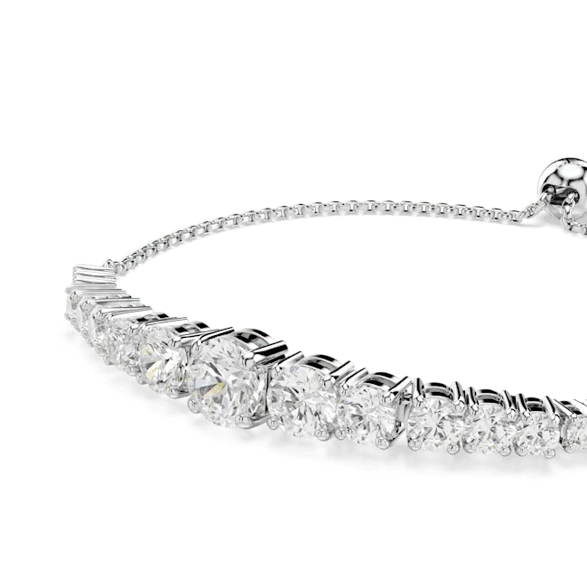 Swarovski Bracelets Swarovski Matrix Bracelet Gradient Of Round Cuts White Rhodium Plated Swarovski Bracelets Swarovski Matrix Bracelet Gradient Of Round Cuts White Rhodium Plated