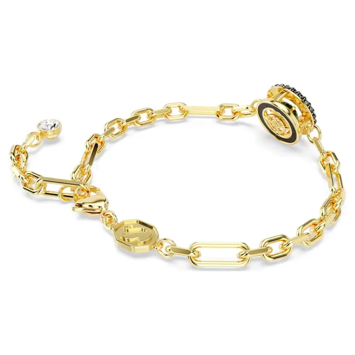 Swarovski Bracelets Swarovski Swarovski Sparkling Dance Bracelet Green Goldtone plated Medium Swarovski Bracelets Swarovski Swarovski Sparkling Dance Bracelet Green Goldtone plated Medium