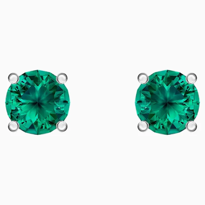 Swarovski Earrings SwarovskiAttract Stud Pierced EarringsGreenOne Size