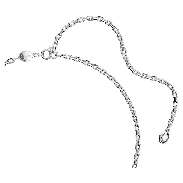 Swarovski Iconic Swan necklace Long White Rhodium plated Swarovski Necklaces