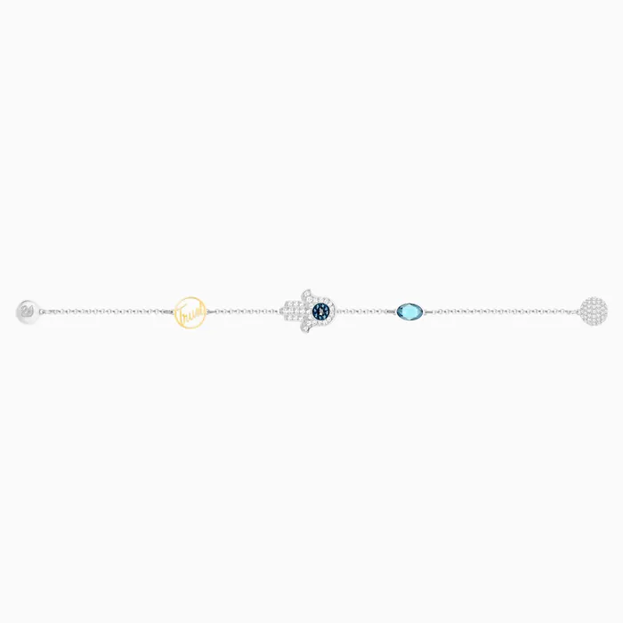 Swarovski Swarovski Remix Strand Bracelet Light MultiColoured Size S Bracelets Swarovski Swarovski Remix Strand Bracelet Light MultiColoured Size S Bracelets