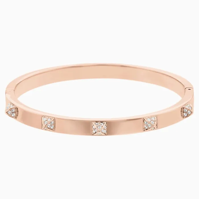 Swarovski Tactic Bangle RoseGold Tone Plated Swarovski Rings