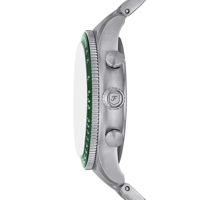 Watches Fossil Fossil Sport Tourer Gents Green Dial Chronograph Watch Watches Fossil Fossil Sport Tourer Gents Green Dial Chronograph Watch