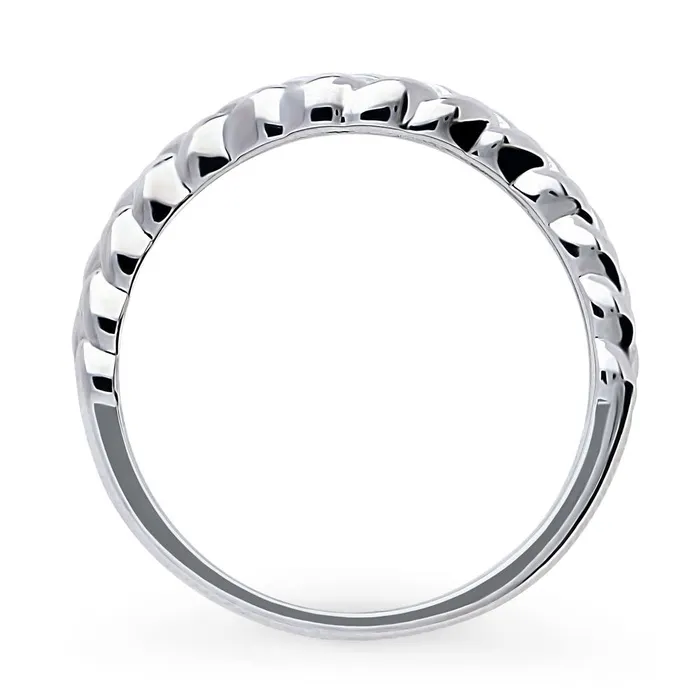 Woven Band in Sterling Silver BERRICLE Rings
